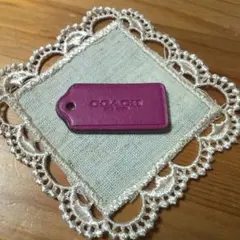 COACH　コーチ　バッグタグ　チェーン無