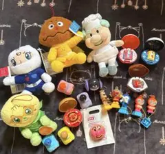アンパンマン ぬいぐるみとおもちゃセット　パン工場　玩具　ドキンちゃん　ガチャ
