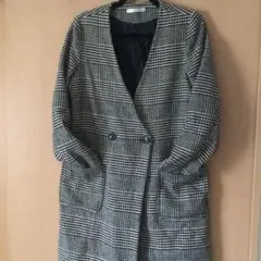 marvelous by Pierrot チェック柄ロングコートのサムネイル