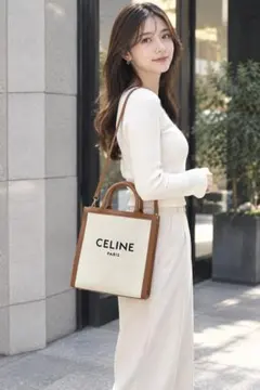美品保存袋つき CELINE ホリゾンタルカバ フィービー期 トートバッグ