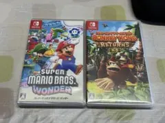 マリオブラザーズワンダー　ドンキーコングリターンズHD セット