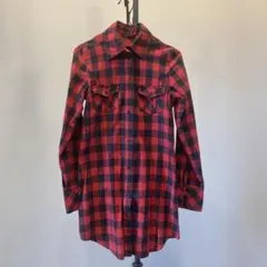 INGNI 赤・黒チェック 長袖シャツ　Y2Kファッション　平成ギャル