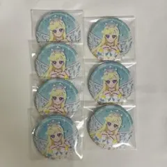 ひみつのアイプリ 星川みつき 缶バッジ GIGO プリンセスアイプリ 7個