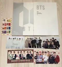 BTS グッズ　ポストカード クリスマス 新年