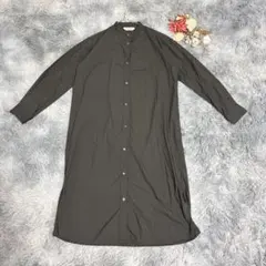 アデイインザライフユナイテッドアローズ (F) スタンドカラー シャツワンピース