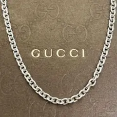 美品✨　グッチ　ネックレス　喜平チェーン　51cm シルバー Ag 幅2.8mm 美品✨ グッチ ネックレス 喜平チェーン 51cm シルバー Ag 幅2.8mm
