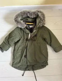 冬支度‼️F.O.KIDS エフオーキッズ　モッズコート　インナー付き　90㎝