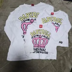 BABY DOLL Tシャツ 90cm　100cm　S