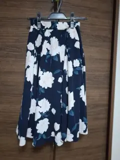 snidel フラワープリント フレアスカート サイズ0