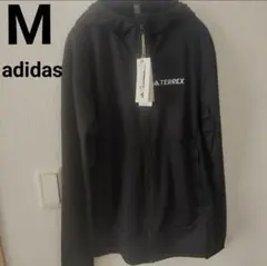 特価❕adidas TERREX ジップアップ パーカー テレックス M 黒のサムネイル
