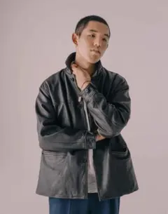 beams ビームス カーコーチジャケット シープスキン レザー