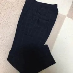 チェック柄パンツ