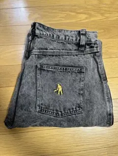passport green denim 30インチ chemicalwash - メルカリ