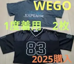 2025購入★人気完売品2枚★WEGOレディース Tシャツまとめ売り