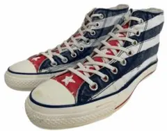 ウ*ル様 コンバース 希少 レア 星条旗 オールスター ハイカット US8 26