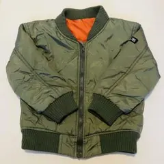 西松屋　MA-1 ジャケット　カーキ　95cmのサムネイル
