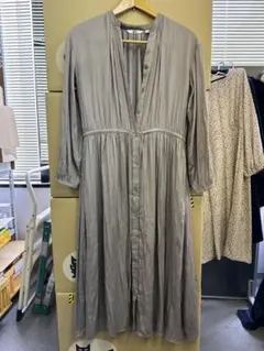 UNIQLO グレー ロングワンピース Sサイズ