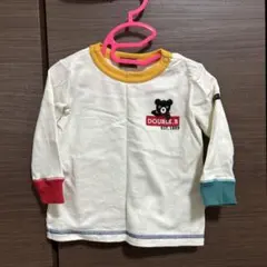 DOUBLE.B 長袖Tシャツ 80cm
