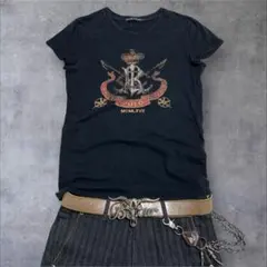 00s【ラルフローレン】grunge tee/Y2K/swag/お兄系/ピチtのサムネイル