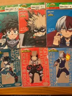 僕のヒーローアカデミア　クリアファイル　ヒロアカ　クロレッツ　BOSS 爆豪