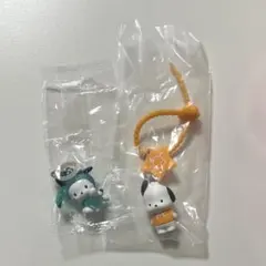 サンリオけろけろパーティー めじるしアクセサリー　マルチチャーム　ポチャッコ