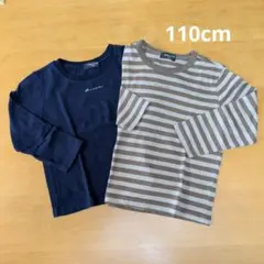 COMME CA ISM　コムサ　長袖Tシャツ　110cm