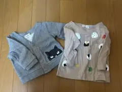 mishmash カーディガンとTシャツセット 70・80
