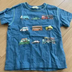 BEAMS mini 車イラスト Tシャツ
