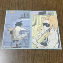 ⭕️ ヒロアカ 原画展 メモリアルコレクション オールマイト 緑谷出久 セット