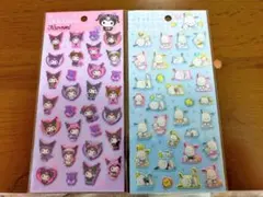 【新品・未使用】サンリオ ぷくっとシール 2枚セット