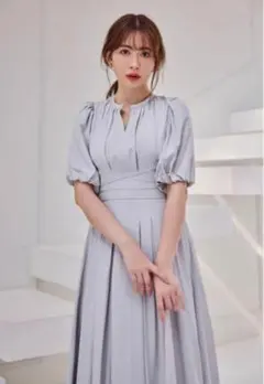 ORGUE Cup-in back open gather dress 新品 - メルカリ