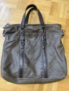 美品】COACH コーチ ハリソン レザーショルダーバッグ 2WAY - メルカリ