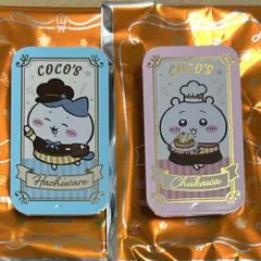 ちいかわ　Coco's 缶ケース　ちいかわ＆ハチワレ