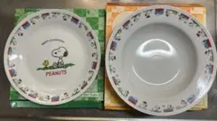 非売品 箱入り スヌーピー 食器 お皿 絵皿 スープ皿のサムネイル
