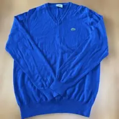 【LACOSTE】Vネックニット