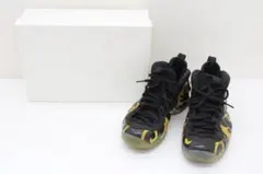 NIKE foamposite pro black metallic gold - メルカリ