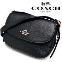 美品 COACH ショルダーバッグ ブラック コーチのサムネイル
