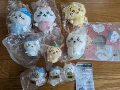 ちいかわ ぬいぐるみBIG3 ダンボールウォッチ ちいかわらんどノベルティうきわ