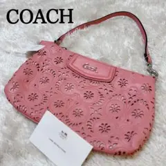 【新品未使用タグ付き】COACH コーチ ハンドバッグ　パンチング ミニバッグ