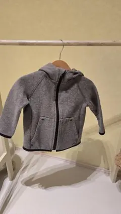 GAP FIT ベビー パーカー グレー 80