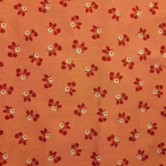 ピンクさくらんぼ小花柄☆USAコットン
