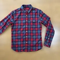 美品 好配色！SAVE KHAKI UNITEDチェックネルシャツ⭐️肌触り最高❣️