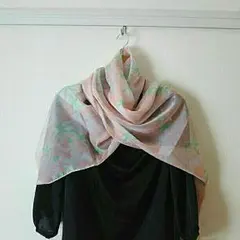 sale・新品ミッシェルクラン大判ストール兼ショール