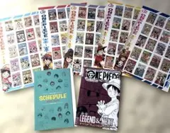 週刊少年ジャンプ過去号付録ONE PIECE ステッカー等まとめ売り