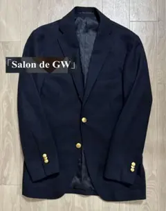 【美品】Salon de GW ネイビー ブレザー　金ボタン 2025年最新】salon de gw ブレザーの人気アイテム - メルカリ