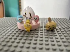 動物キャラクター フィギュアセット　ちいかわ