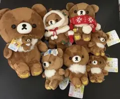 リラックマ　チャイロイコグマ　ぬいぐるみ　まとめ売り