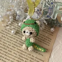 ハンドメイドチャーム 着ぐるみくまちゃん②