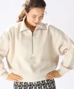 ニコアンド niko and... ハーフジップ