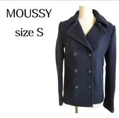 2/28削除　冬物最終価格　マウジー☆ ピーコート　アウター　ネイビー　S